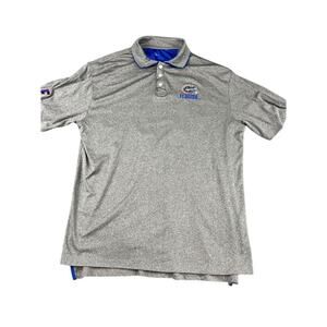 men's gray extra large embroidered Florida Gator Polo excellent